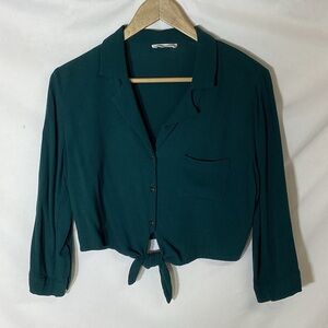 SAGE THE LABEL Lost In Light Blouse Green Size S